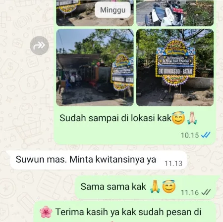 Pengiriman Papan Bunga Duka Parigi