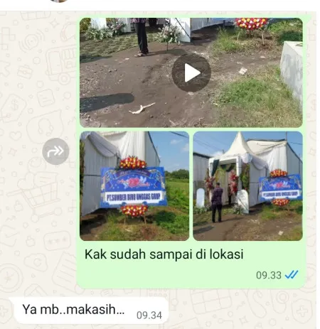 Pengiriman Karangan Bunga Parigi
