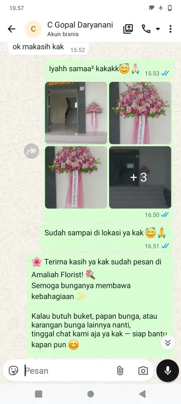 Pengiriman Karangan Bunga Parigi