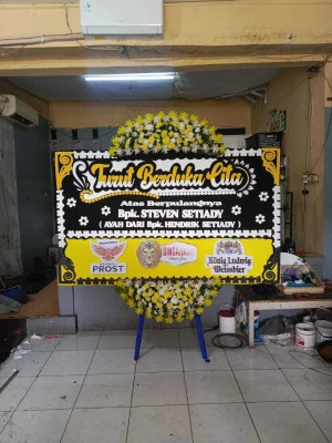 Papan Bunga di Parigi